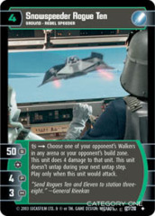 Snowspeeder Rogue Ten - Foil